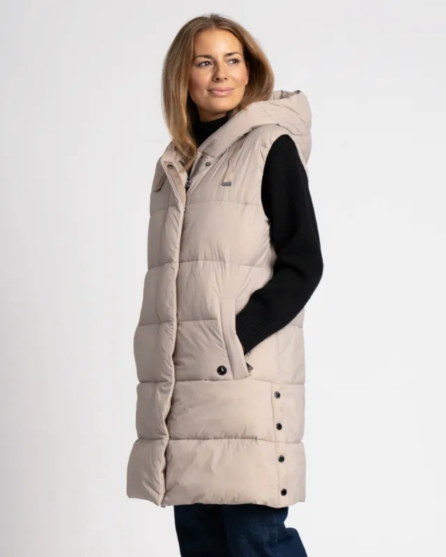 WEGA Green Goose Longweste MEWISIENNE